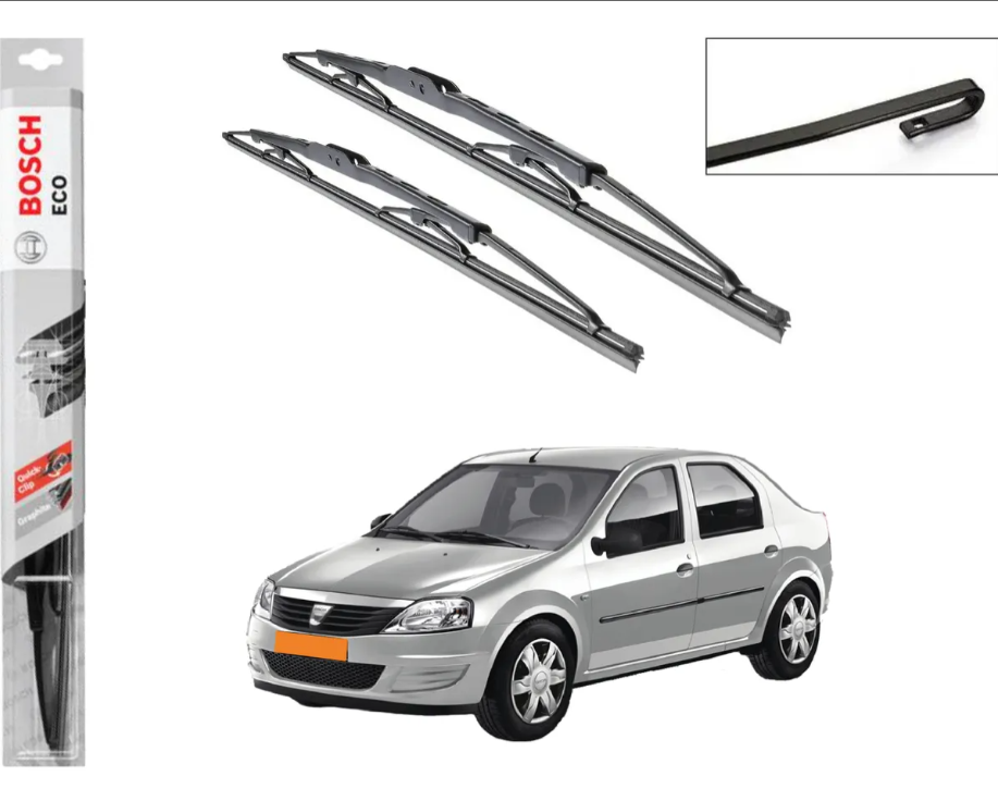 Plumillas Bosch Renault Sandero Logan Duster Limpiaparabrisa