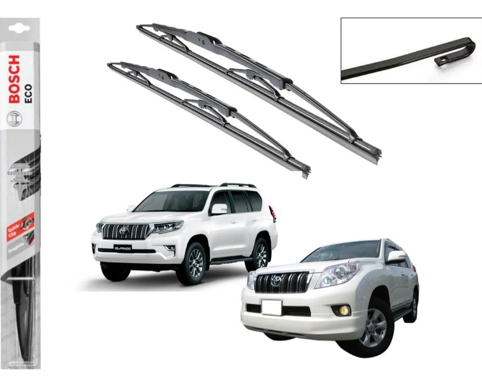 Plumillas Bosch Metalica Toyota Prado 11-23 Limpiaparabrisa