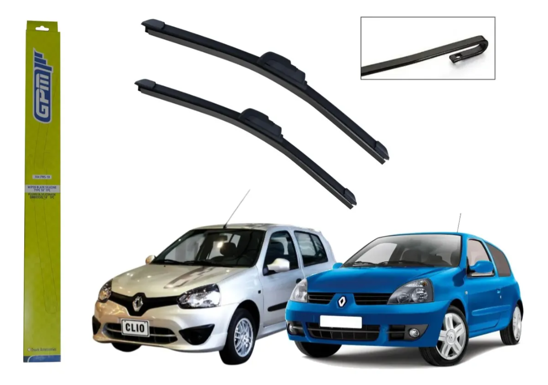 Plumillas Silicona Renault Clio Symbol Modelos Del 2003-2020 Limpiaparabrisas