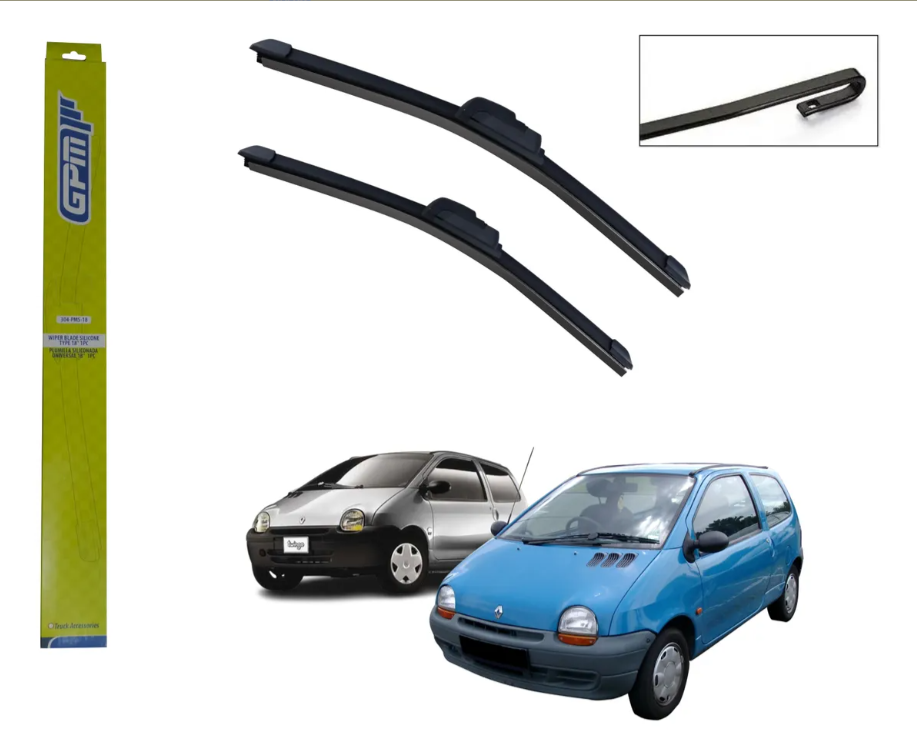 Plumilla Delantera Silicona Renault Twingo Modelos Del 1993-2012 Limpiaparabrisas