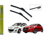 Plumillas GPM Siliconadas Limpiaparabrisas Mazda 2 Modelos Del 2014-2022