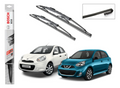 Plumillas Bosch Metálica Nissan March Modelos Del 2012-2025 Limpiaparabrisas