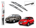 Par Plumillas Bosch Limpiaparabrisas Chevrolet Sail Modelos Del 2013-2022