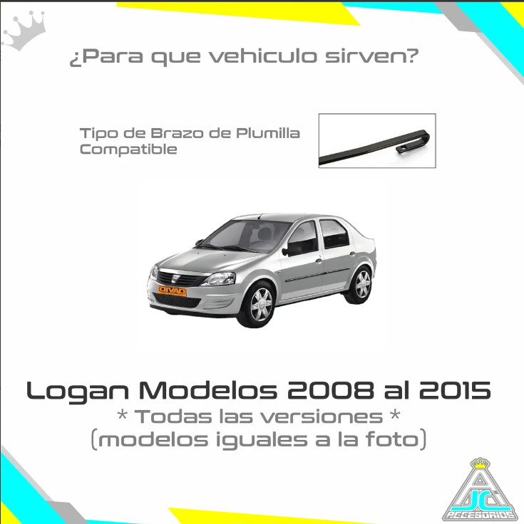 Plumillas Bosch Renault Sandero Logan Duster Limpiaparabrisa