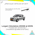 Plumillas Dela Duster Sandero Logan Silicona Limpiaparabrisas