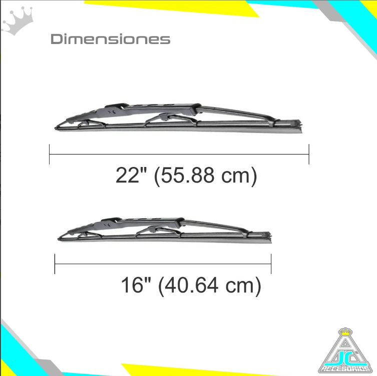 Plumillas Bosch Metálicas Limpiaparabrisas Mazda 2 Modelos Del 2014-2019