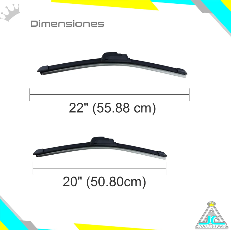 Par Plumilla Silicona Chevrolet Optra Modelos Del 2004-2013 Limpiaparabrisas