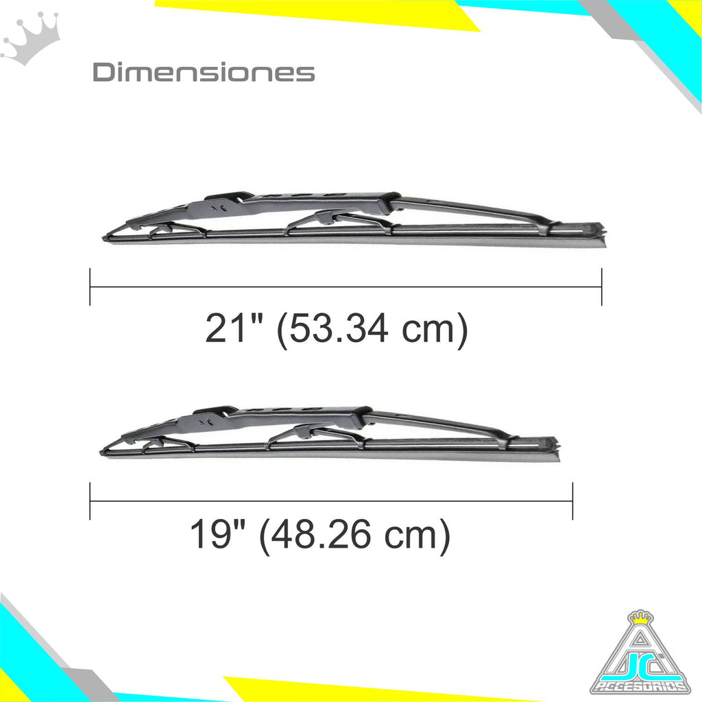 Plumillas Bosch Metálicas Limpiaparabrisas Hyundai Atos Santro Modelos Del 2002-2012