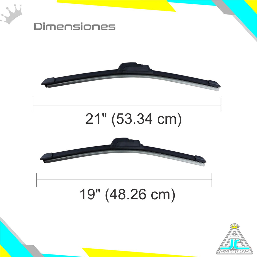Plumillas GPM Siliconadas Limpiaparabrisas Hyundai Atos Santro Modelos Del 2002-2012