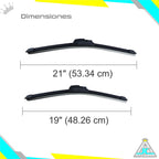 Plumillas GPM Siliconadas Limpiaparabrisas Hyundai Atos Santro Modelos Del 2002-2012