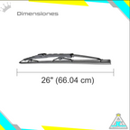 Plumilla Delantera Renault Twingo Bosch Limpiaparabrisas Modelos Del 1994 al 2012