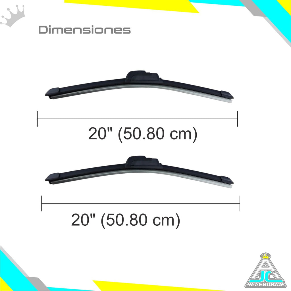 Plumillas GPM Siliconadas Limpiaparabrisas Volkswagen Jetta MK4.5 Modelos De 1999-2008
