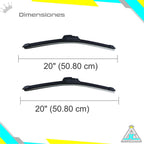 Plumillas GPM Siliconadas Limpiaparabrisas Volkswagen Jetta MK4.5 Modelos De 1999-2008