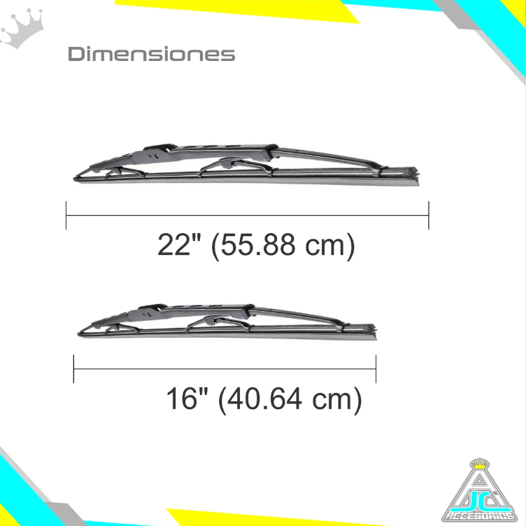 Plumillas Bosch Metálica Nissan March Modelos Del 2012-2025 Limpiaparabrisas
