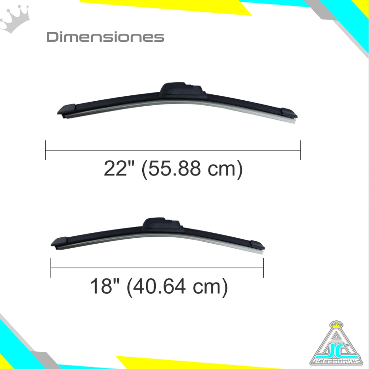 Plumillas Silicona Toyota Fortuner Modelos Del 2005-2016 Limpiaparabrisas