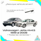 Plumillas Bosch Metálicas Limpiaparabrisas Volkswagen Jetta MK4.5 Modelos De 1999-2008