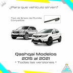 Plumillas Bosch Nissan Qashqai Modelos Del 2015-2021 Limpiaparabrisas