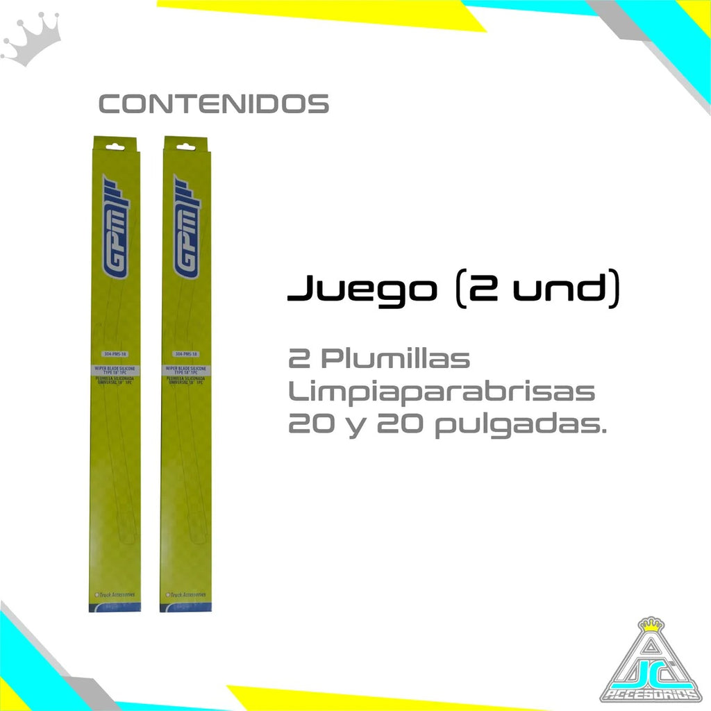 Plumillas Dela Duster Sandero Logan Silicona Limpiaparabrisas