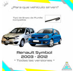 Plumillas Bosch ECO Renault Clio Symbol Modelos Del 2003-2012 Limpiaparabrisas