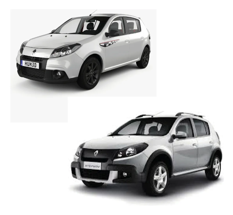 Plumillas Dela Duster Sandero Logan Silicona Limpiaparabrisas