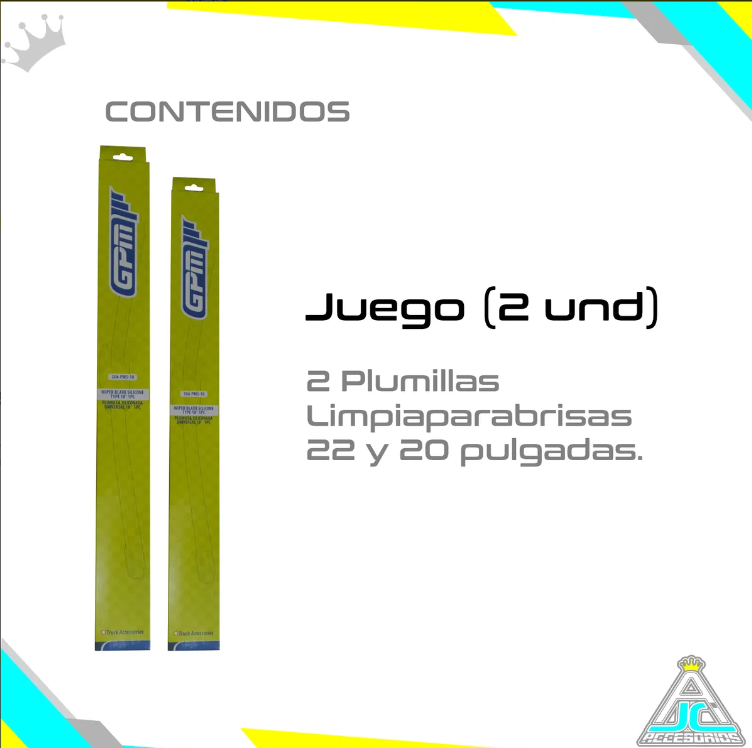 Par Plumilla Silicona Chevrolet Optra Modelos Del 2004-2013 Limpiaparabrisas
