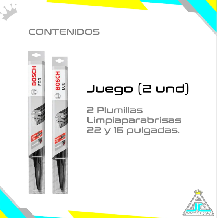 Plumillas Bosch Chevrolet Aveo Modelos Del 2006-2019 Limpiaparabrisa