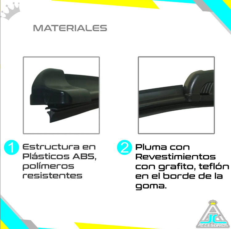 Plumillas Silicona Chevrolet Corsa Evolution Modelos Del 2003-2007 Limpiaparabrisas