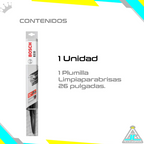 Plumilla Delantera Bosch Renault Kwid Modelos Del 2019-2023 Limpiaparabrisas