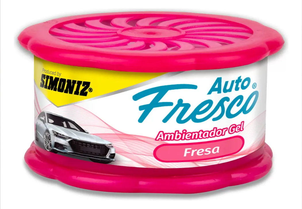 Ambientador En Gel Simoniz Auto Fresco Car Para Piso