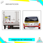Avisos Reglamentarios Vinilo Reflectivo Velocidad Máxima + Cómo Conduzco Juego X2 30x15cm