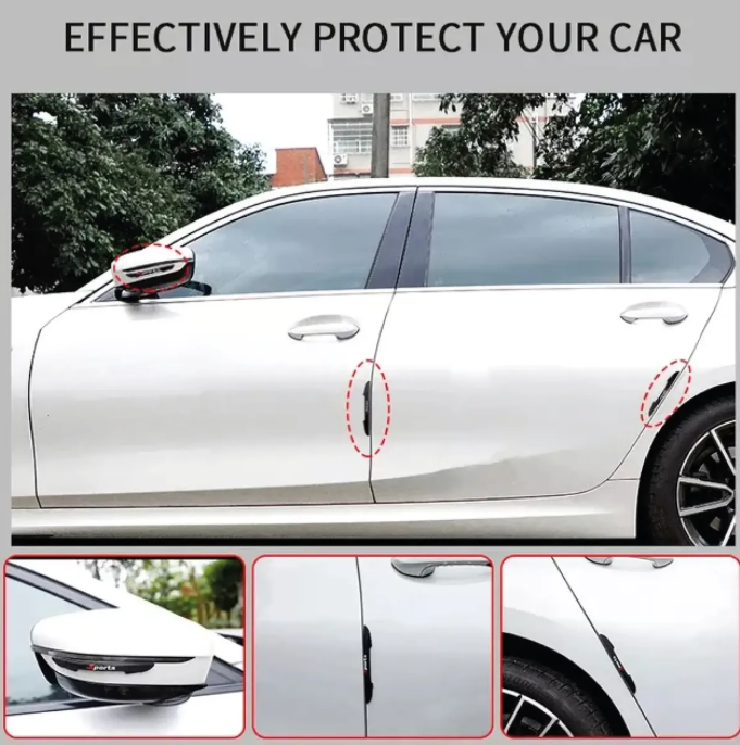Protector De Puerta Carro Adhesivo Automóvil Sparco Set X4