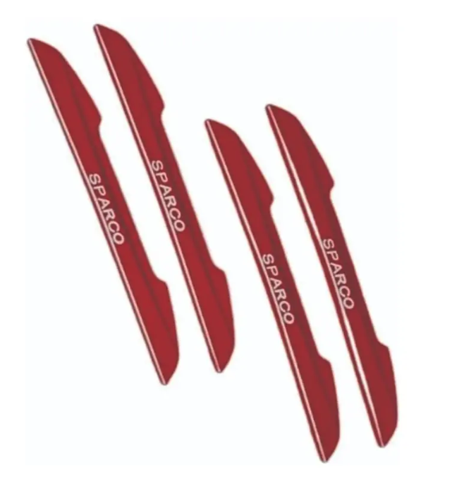 Protector De Puerta Carro Adhesivo Automóvil Sparco Set X4