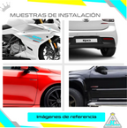 Emblemas Logo Acrilico 3D Resinado Carro Moto Bandera Set X2