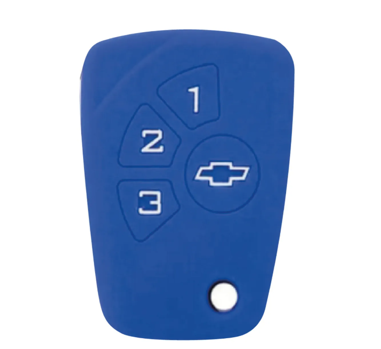 Carcasa Y Forro Protector Control Llaves Chevrolet 3 Botones Kit
