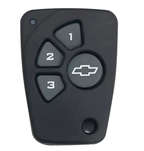 Carcasa Y Forro Protector Control Llaves Chevrolet 3 Botones Kit