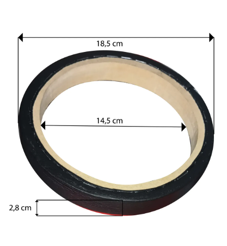 Bases Aros Espaciado Parlante 6.5 Pulgadas Madera Set X2 Carro