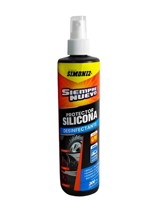 Silicona Spray Abrillantador Desinfectante Simoniz Siempre Nuevo 300ml