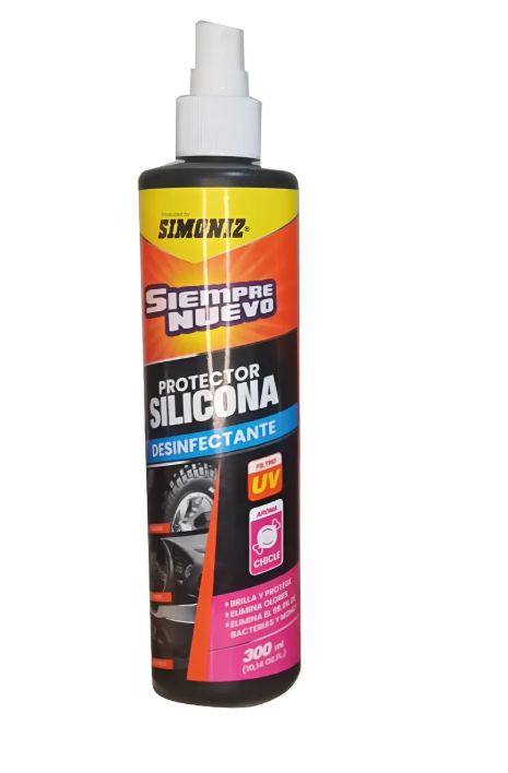Silicona Spray Abrillantador Desinfectante Simoniz Siempre Nuevo 300ml