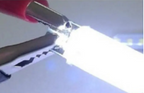 Bombillos T10 158 LED Silicona Strober Luz Blanca 12V Carro Moto Par