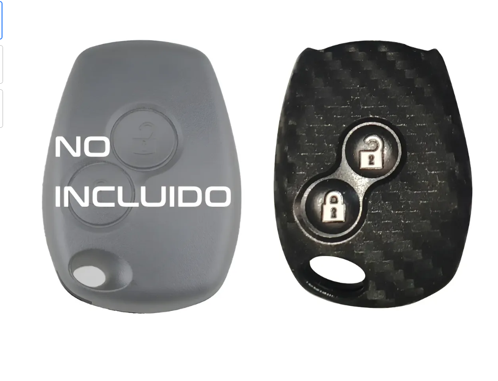 Forro Protector Silicona Control Remoto Renault Duster Sandero Logan 2 Botones